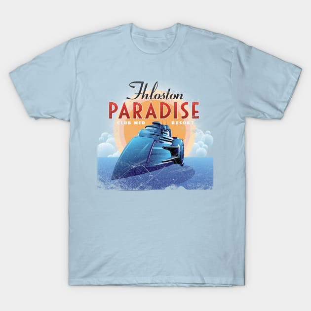 Fhloston Paradise T-Shirt by MindsparkCreative